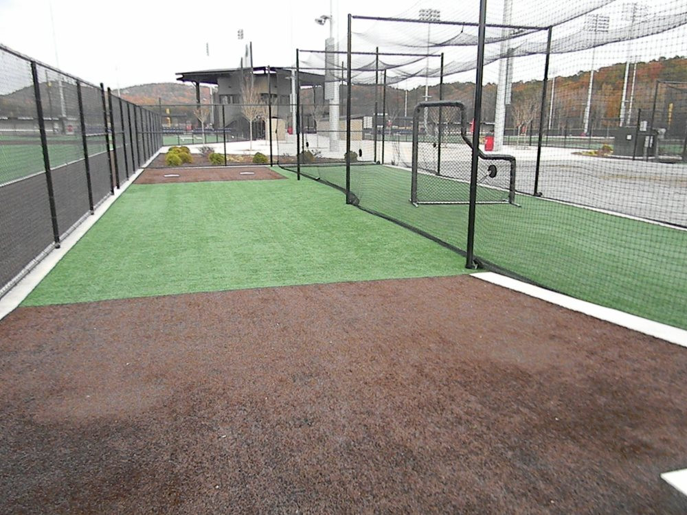 Metro New York artificial turf batting cage